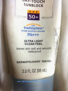 Neutrogena Ultra Sheer Dry Touch Sunblock SPF 50+ Review