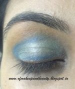 Aqua Blue Eye Make Up – EOTD