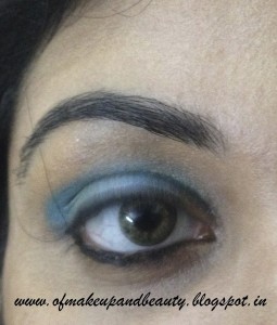 Aqua Blue Eye Make Up - EOTD Make up and beauty Forever