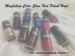 Maybelline Color Show Nail Polish Haul !!