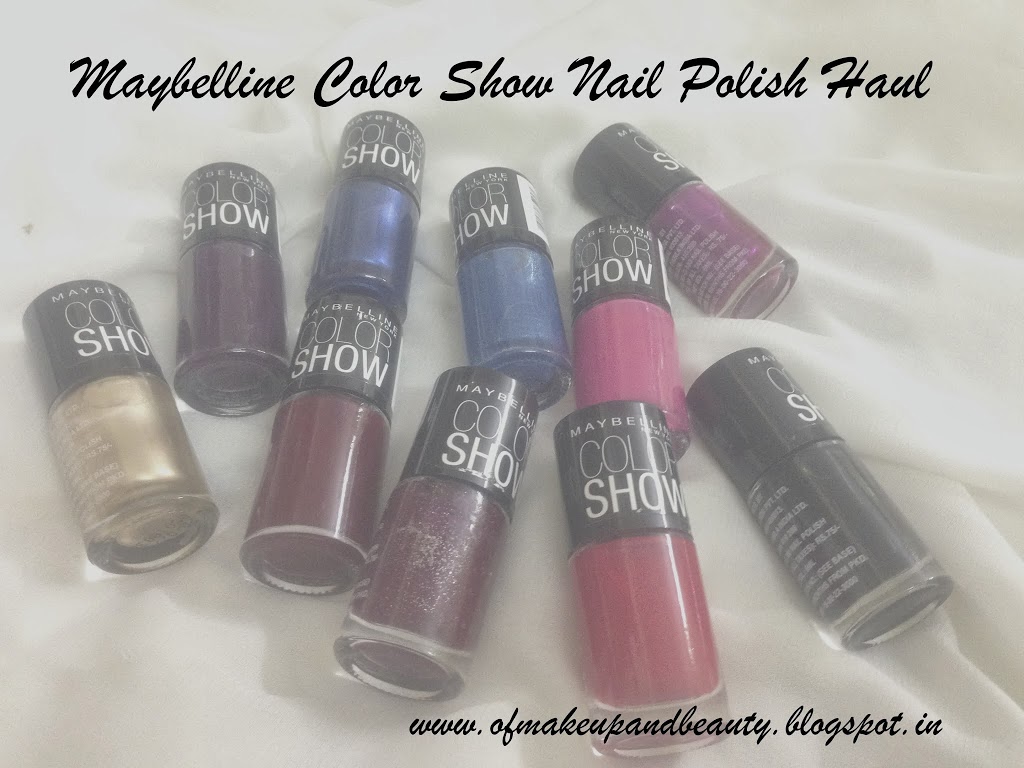 maybelline color show plum paradise nail polish