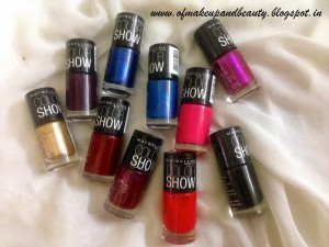 Maybelline Color Show Nail Polish Haul !! 