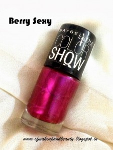 Maybelline Color Show Nail Polish - Berry Sexy