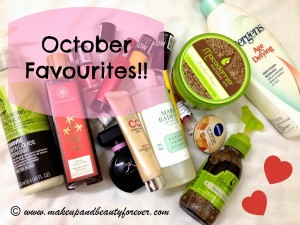 October Beauty Favourites 2013