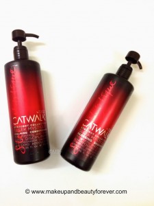 TIGI Catwalk Sleek Mystique Glossing Shampoo and Tigi Catwalk Sleek Mystique Calming Conditioner MBF