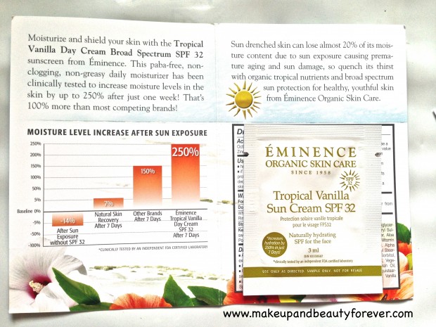 Eminence organics My Envy Box May 2014 MBF