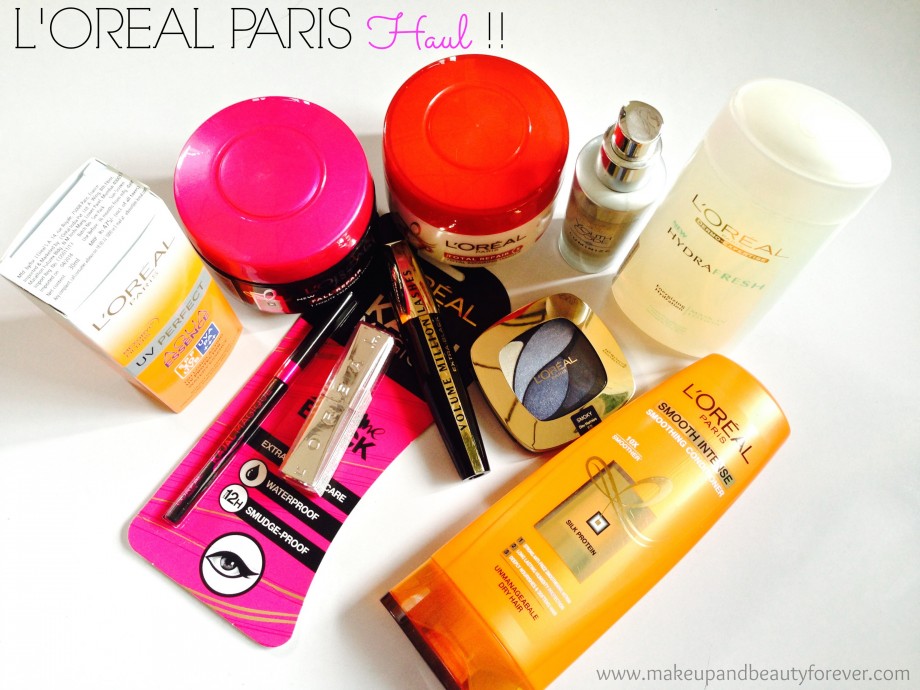 L'Oreal Paris Products in India