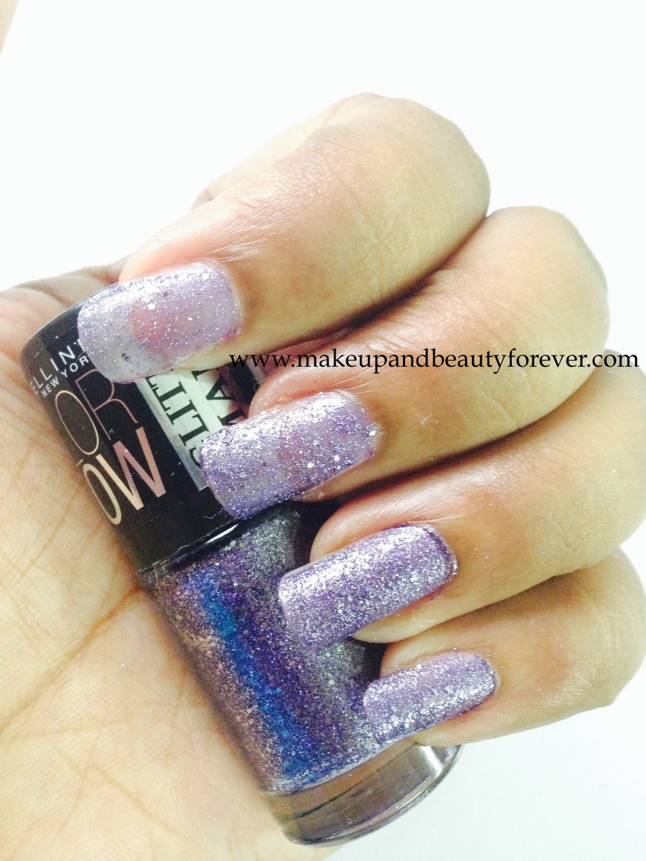 Maybelline ColorShow Glitter Mania Paparazzi Purple 606
