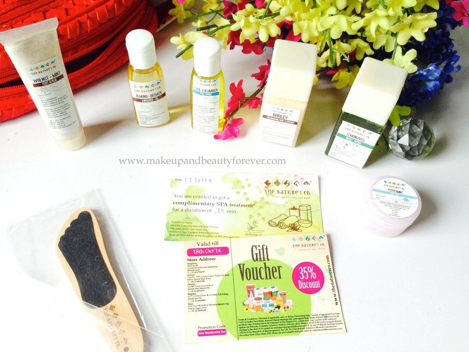 Beauty Wish Box by The Nature’s Co.  june 2014