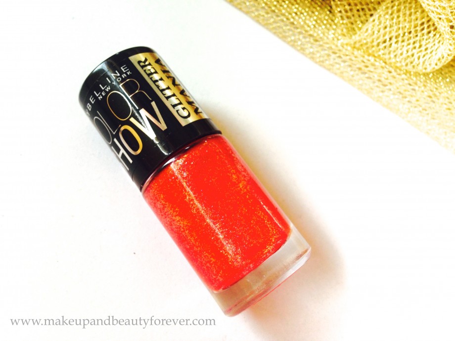 Maybelline ColorShow Glitter Mania Red Carpet 604
