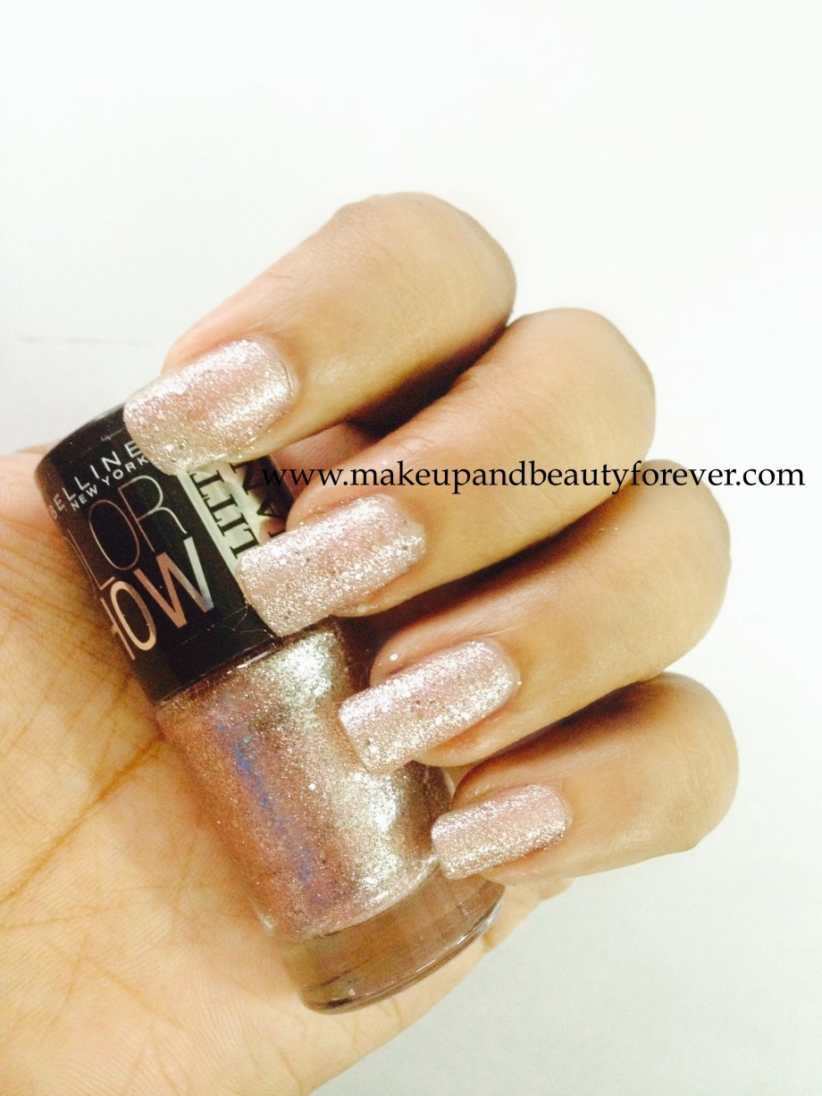 Maybelline ColorShow Glitter Mania Pink Champagne 607