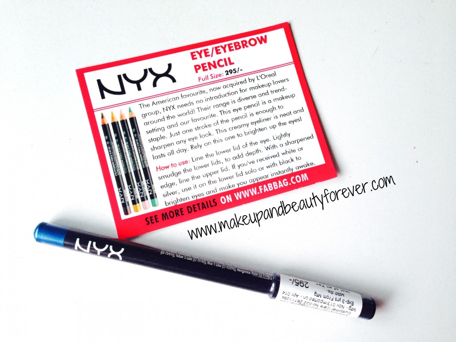 NYX eye eyebrow pencil lagon