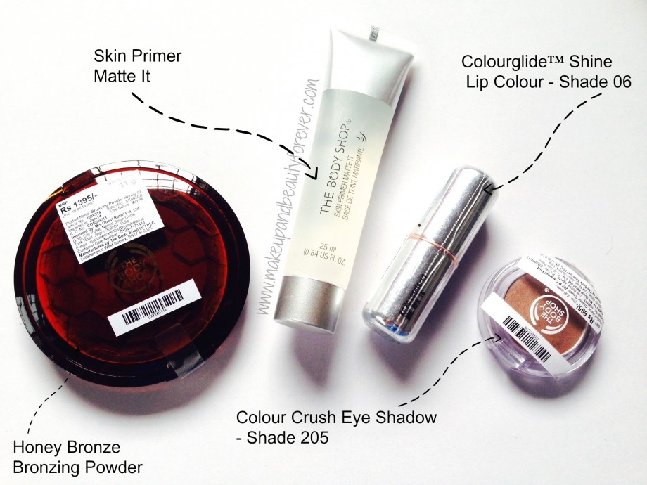 the body shop make up products