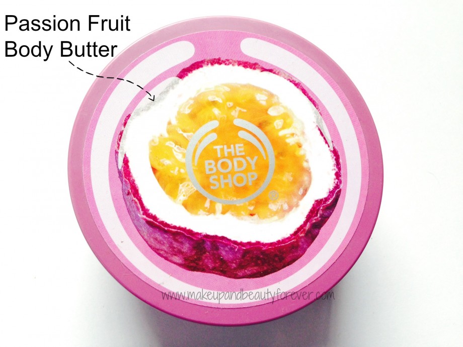 the body shop passion fruit body butter