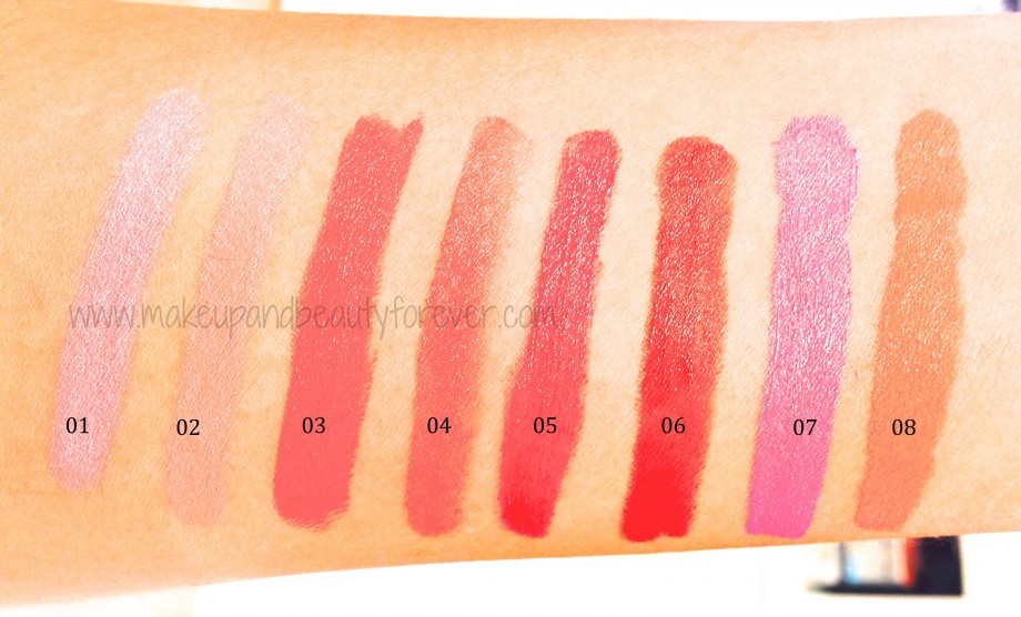 All Chambor Geneva Extreme Matte Long Wear LipColour Mattestick Review Price Shades Swatches