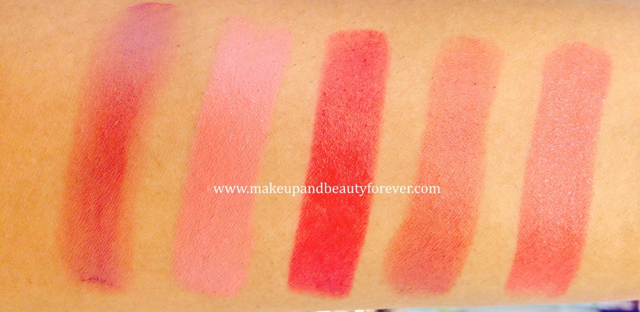 All Lakme Absolute Matte Lip Colours Review, Swatches, Shades, Price Details