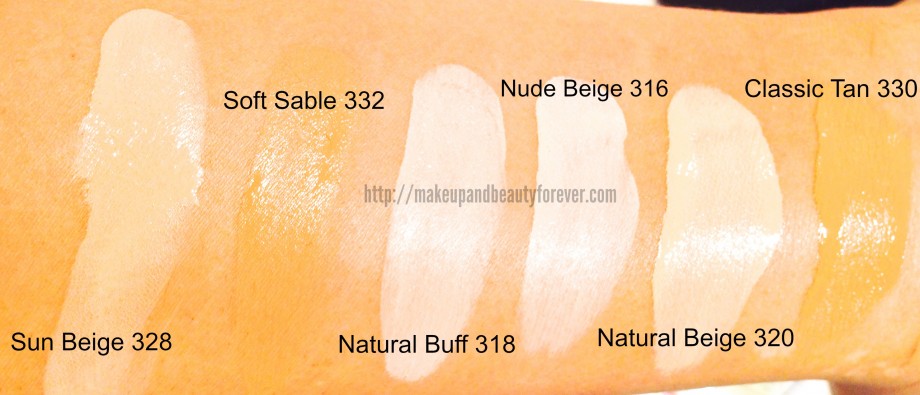 All Loreal Paris Magic Nude Liquid Powder Bare Skin Perfecting Makeup Foundation SPF 18 Shades Swatches Price and Details