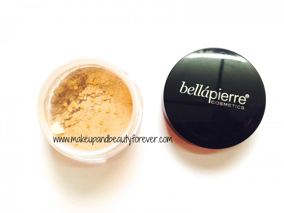 Bellapierre Mineral Foundation in fab bag sept 2014