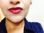 Colorbar Velvet Matte Lipstick – Passion Shade No. 5 Review, Swatches , POTDs