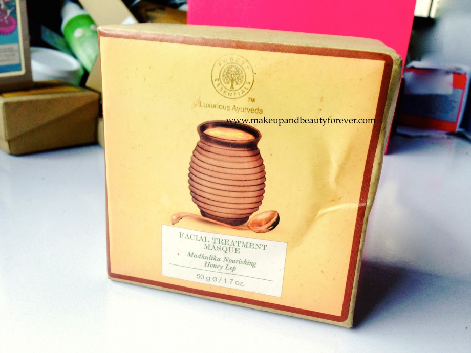 Forest Essentials Facial Treatment Masque Madhulika Nourishing Honey Lep