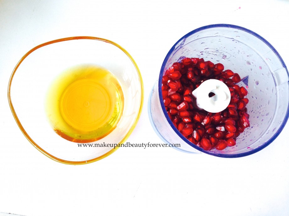 How to Get Glowing Skin at Home - Skin Brightening:Lightening Face Mask DIY Pomegranate and Honey Face mask anti agening and fairness