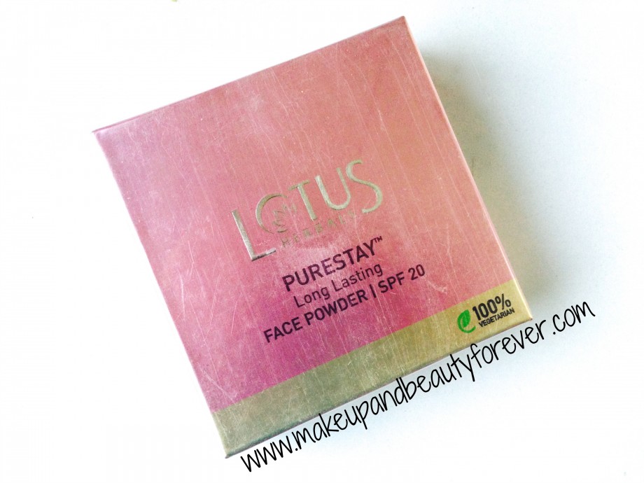 Lotus Herbals Purestay Long Lasting Face Powder spf 20