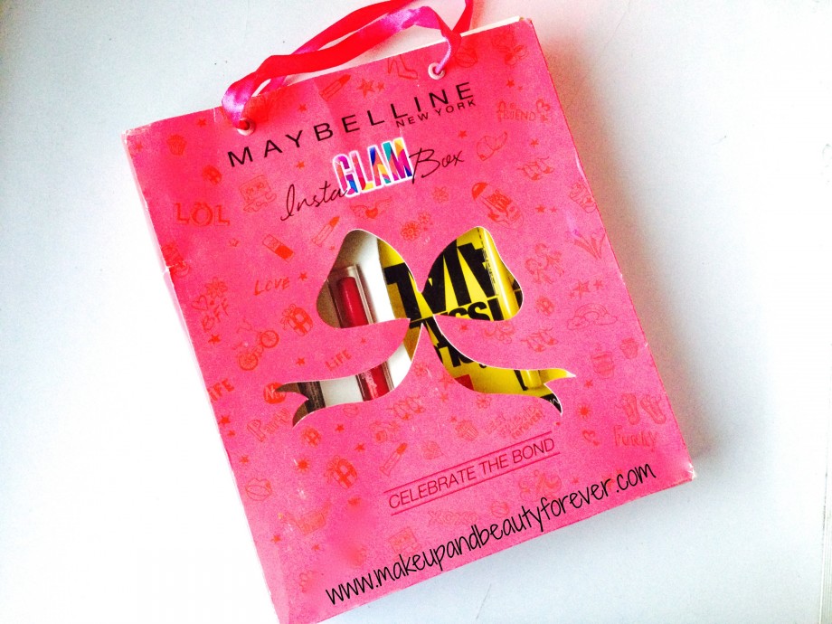 Maybelline InstaGlam Box - Celebration of Bonds : First Impressions