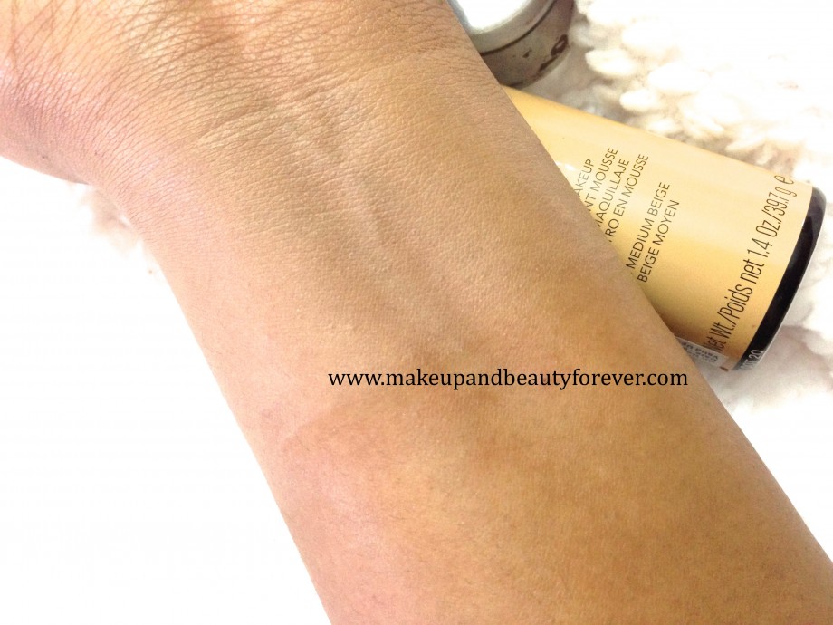 Revlon Photoready Airbrush Mousse Makeup Foundation Review and swatch