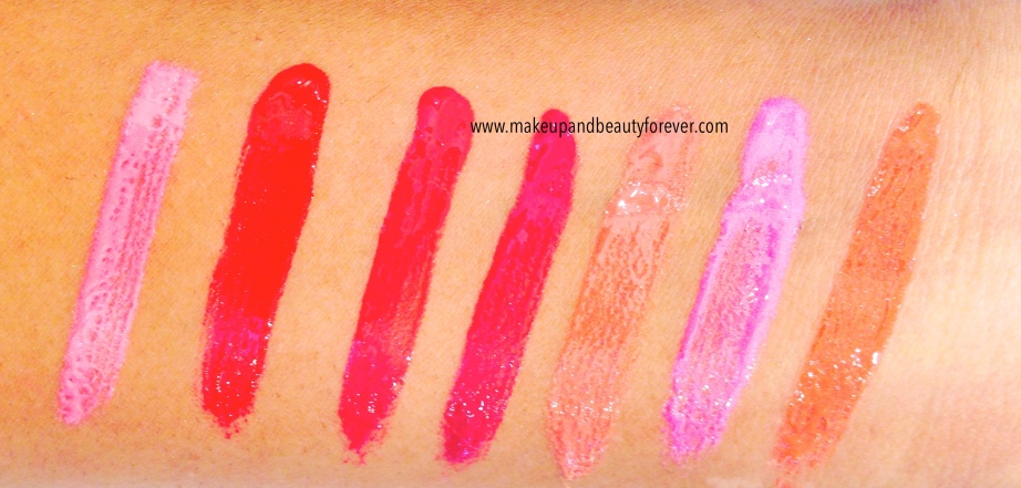All Lakme Absolute Gloss Stylist Lip Gloss Review, Shades, Swatches, Price Details