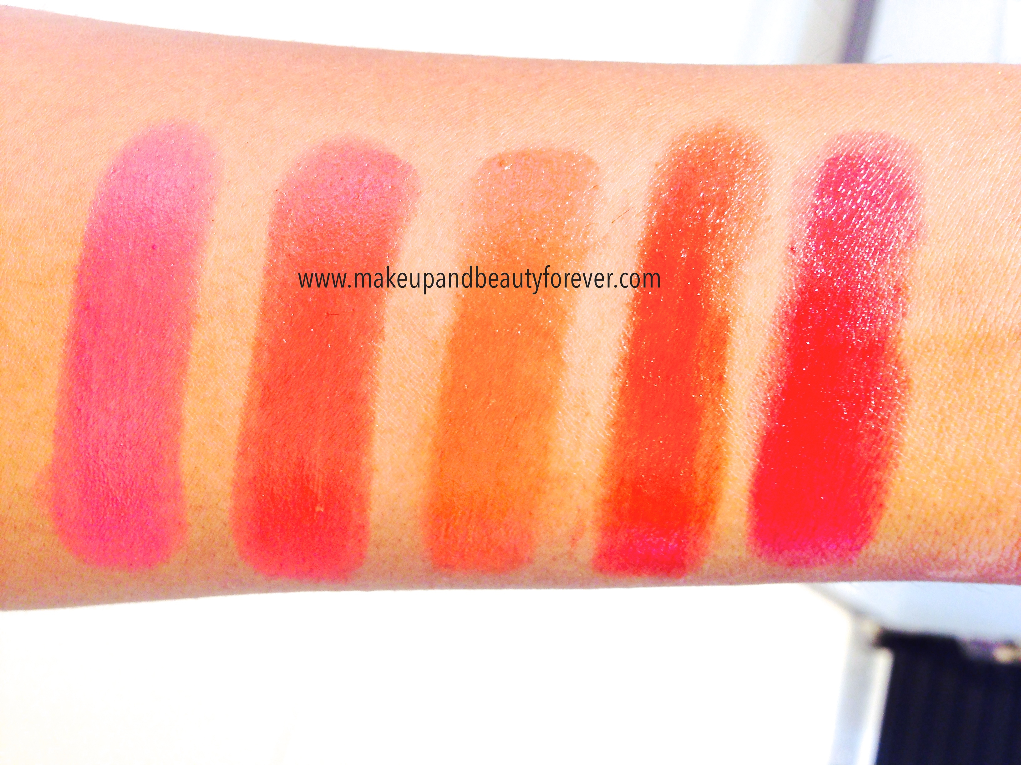 All Maybelline Bold Matte Colorsensational Lipsticks Review, Swatches, Shades, Price and Details India