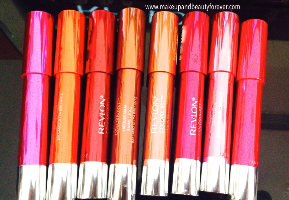 All Revlon ColorBurst Lacquer Balm Review, Shades, Swatches Price and Details