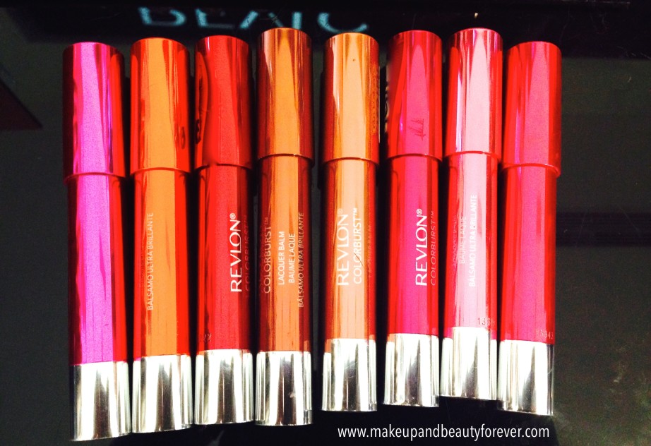 All Revlon ColorBurst Lacquer Balm Review, Shades, Swatches, Price and Details