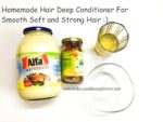 Do It Yourself – Homemade Hair Deep Conditioner with Apple Cider Vinegar, Mayonnaise and Honey for Smooth Soft and Strong Hair