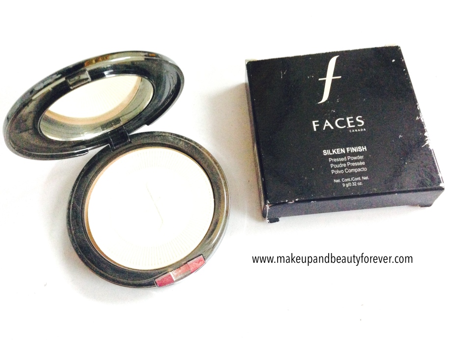 Faces Canada Silken Finish Pressed Powder shade Beige 03 Review India