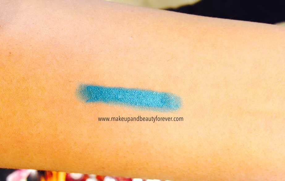 Lakme 9 to 5 Glide On Eye Color Aqua Marine Review, Swatches, Price Details