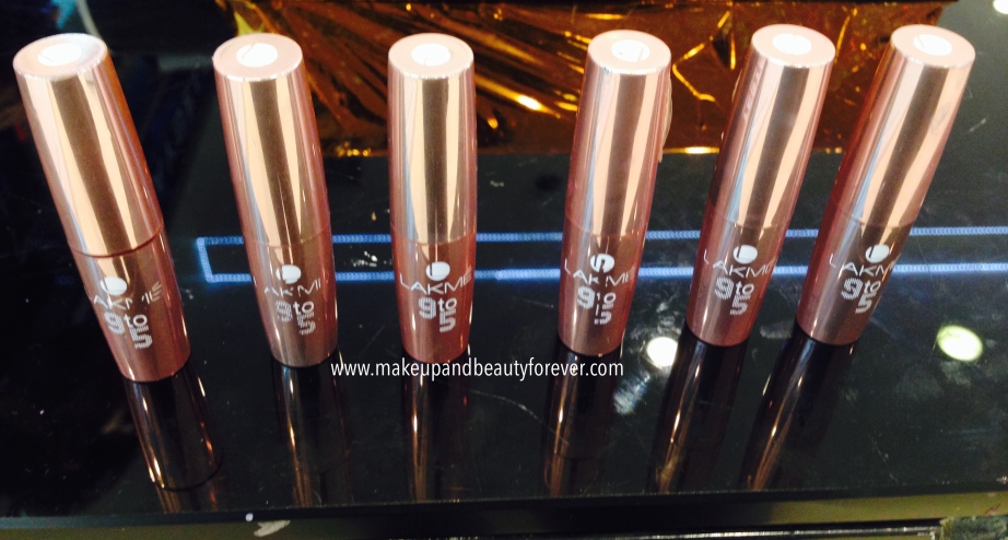 Lakme 9 to 5 Matte Lipstick Lip Color Review, Shades, Swatches, Price and Details