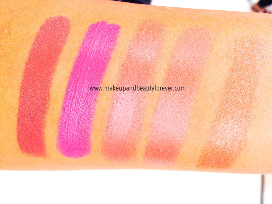 Lakme Lip Love Lipsticks Review, Shades, Swatches, Price Details