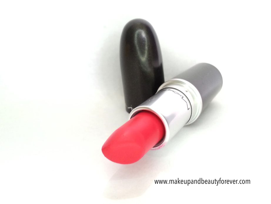 MAC Relentlessly Red Retro Matte Lipstick Review, Swatches, LOTD