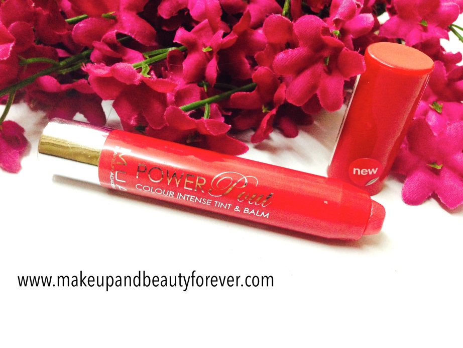 MUA Power Pout Colour Intense Tint and Balm Broken Hearted Review india