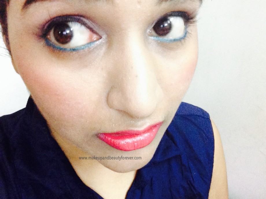 Maybelline Color Show Lipstick Cherry Crush 207 Review Swatch Price, FOTD