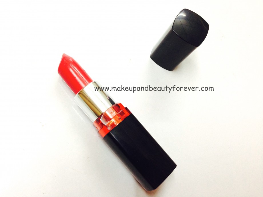 Maybelline Color Show Lipstick Cherry Crush 207 Review, Swatch Price, FOTD