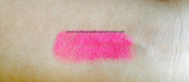 Maybelline ColorShow Lipstick Crushed Candy 103 Review, Swatch, Price, FOTD hand swatch