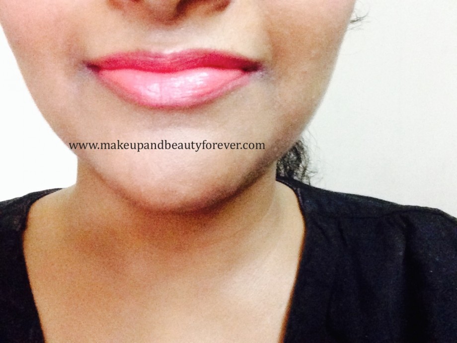 Maybelline ColorShow Lipstick Crushed Candy 103 Review, Swatch, Price, FOTD lip swatch