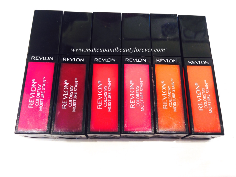 All New Revlon ColorStay Moisture Stain Review, Shades, Swatches, Price and Details