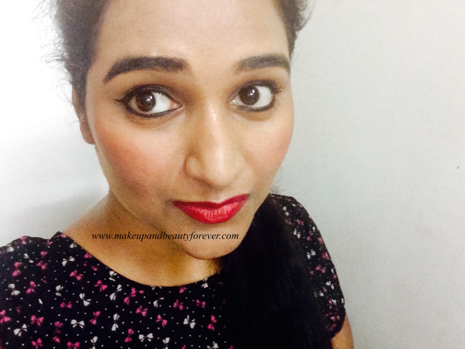 Colorbar Full Finish Long Wear Lipstick Get Ready 11 Review, Swatch, FOTD Astha Goel India