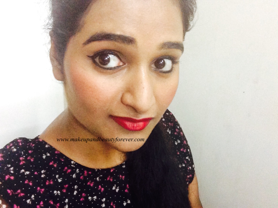 Colorbar Full Finish Long Wear Lipstick Get Ready 11 Review, Swatch, FOTD Astha MBF