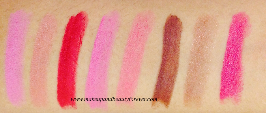 Coloressence Lipstick Lip Color Review, Shades Swatches Price and Details