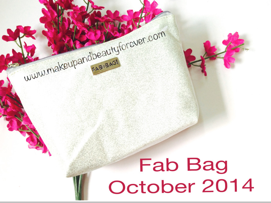 Fab Bag October 2014 Sparkle and Shine Diwali Special Edition India