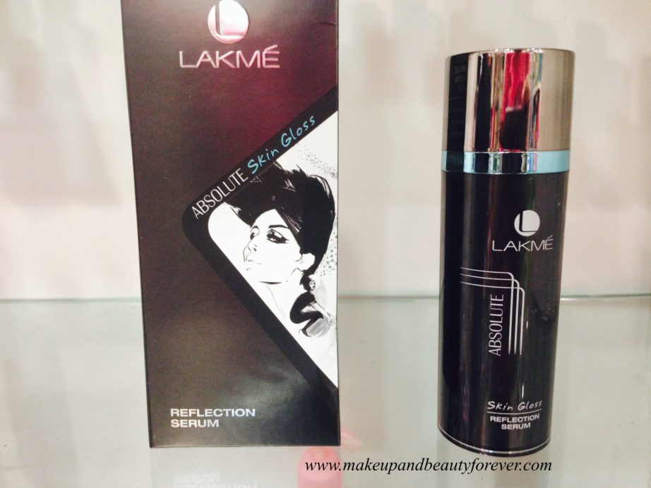 Lakme Absolute Skin Gloss Refection Serum Review Price Swatch mbf