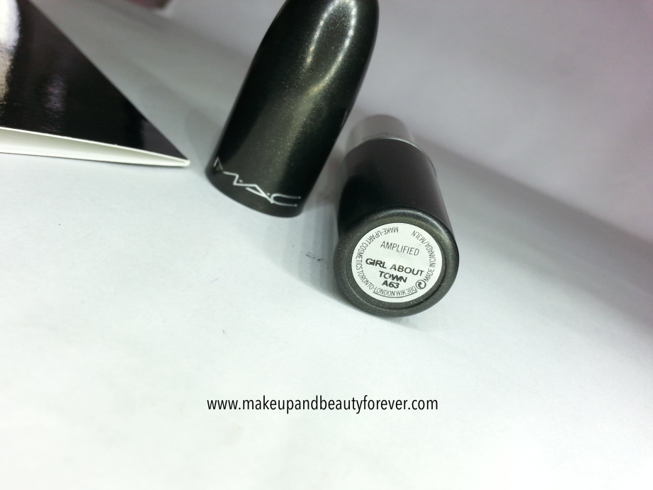 MAC Girl About Town Lipstick Review